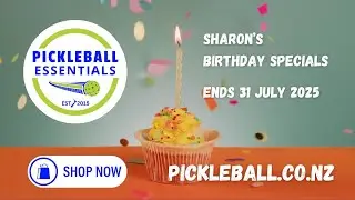 Sharon's Birthday Month Specials | Pickleball Essentials