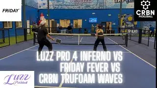 Luzz Pro 4 Inferno vs Friday Fever vs CRBN Trufoam Waves! Brian/Julie vs Eric/Alex