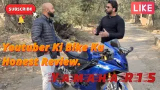 YouTuber owned Yamaha R15 honest review, and bike specifications #youtuber #BikeReview #Yamahar15