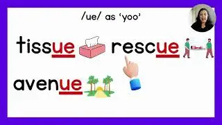 Digraph /ue /Words | Reading Practice with Phonics @uptosixphonics