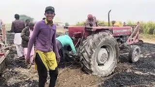 Tractor pulling trolley | tractor power 