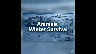 Animals'  Winter Survival Strategies | Cold Weather
