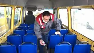 Coronavirus, la sanificazione degli scuolabus comunali
