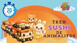 Los Animalitos Suben al Tren de Sushi &iquest;Qu&eacute; Sucede?