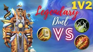 Ret VS Mage / Rogue 1v2 | Legendary Arena Duel | WOW 9.2.5 Season 4 PVP