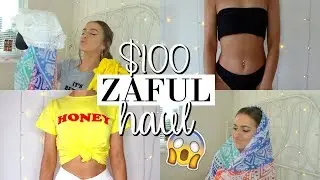 I SPENT $100 ON ZAFUL | zaful try on haul // is it worth it?! *SHOOK*
