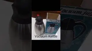 |Classico Secco Vacuum Kettle|Stainless Steel Kettle| #short