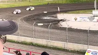 Imca Modifieds heat race #1 at Red River Valley Speedway 5/31/2024