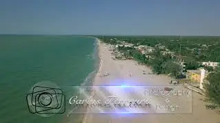 Drone footage in Sisal, Yucatan, Mexico 5k