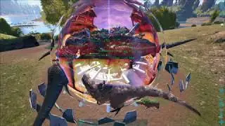 ARK: Survival Evolved The Center Beta Boss Fight