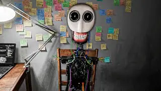 esta persona creo su PROPIO ANIMATRONICO!! (salio mal)