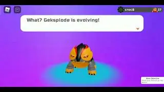Geksplode Evolves! (Roblox Loomian Legacy)!