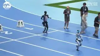 🤖100-M Dash Preliminary Round At 2025 World Humanoid Robot Games