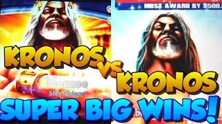 ★SUPER BIG WINS!!★ KRONOS Versus KRONOS Slot Machine Battle ★ TwinStar and G+ Deluxe