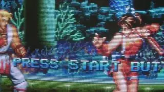 Sega Saturn RGB Scart cable test (CSYNC)