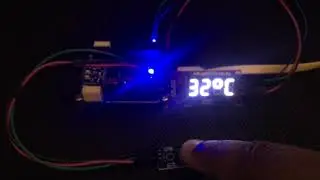 STC8A8K64S4A12 - One Wire and Bit-Banging Example  - Interfacing DS18B20 and TM1637 with STC Micro