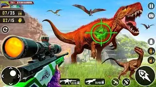 Hunting Giant Dinosaurs in Dinosaur Hunter 3D | Wild Safari Gameplay 2026