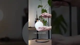 Olha que incr&iacute;vel essa lumin&aacute;ria de mesa industrial da Orbaly dispon&iacute;vel no Mercado Livre #shorts