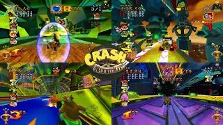 Crash Nitro Kart XBOX 101% Adventure Mode Part 13: Teknee Trophies [Jan 29 2026]