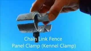 Chain Link Fence Panel Clamp Kennel Clamp