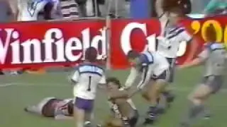 Ewan McGrady Try#2 1990 Rd 9 Canterbury v Penrith