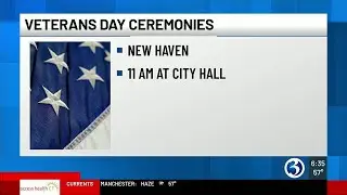 VIDEO: Veterans Day ceremonies held in Connecticut