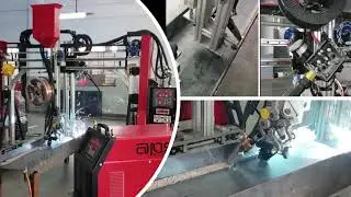 APS Welding - Beam Welding Gantry (Automation Solution for welding PEB Structures, Crane Structures)