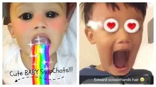 Cute Baby on Snapchat 👻