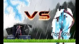 Top 40 Xim Widow Vs Top 90% Controller Widow in HS ONLY | WHO WINS?
