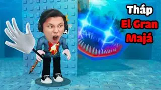 [ROBLOX] JayGray Slaps Tower, El Gran Maj&aacute;, Hilarious Troll 🖐🥵 Climbing the Giant Ocean Monster T...