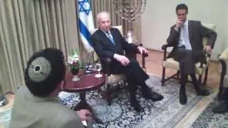 Karmel Melamed: Israeli President Shimon Peres Speaks to L.A. Rabbis