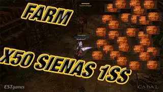 CABAL ONLINE - Farm x50 Sienas 1ss Quanto farmei?
