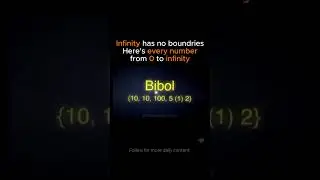 Every Number From 0 To Infinity