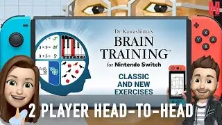 Dr Kawashima&rsquo;s Brain Training Switch - 2 player head to head
