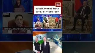 #russia #india India&rsquo;s Fighter Crisis: Russia&rsquo;s Su-57 Offer Can Save IAF says Expert