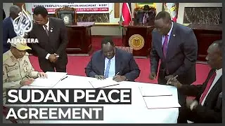 Sudan's government signs peace deal with rebels