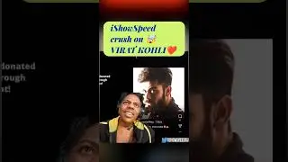 iShowSpeed crush on VIRAT KOHLI ❤️😘(SUBSCRIBE)