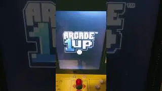 Arcade 1up PAC-MAN partycade start up screen