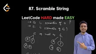 87. Scramble String | LeetCode Daily Challenge | LeetCode POTD