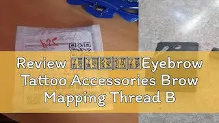 Review 纹绣定位线Eyebrow Tattoo Accessories Brow Mapping Thread Black Color Eyebrow Position Microbladin