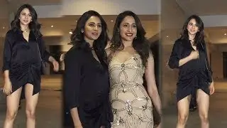 Rakul Preet Singh, Pragya Jaiswal Looks Super Hot At Actor Jackky Bhagnani Birthday Party