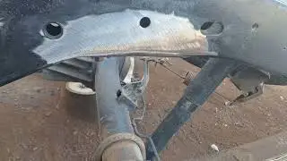 تصليح وترميم شاسيه عربيه ربع نقل ايسوزو {2007}في ورشة العوضي لصيانه السيارات 01018551220