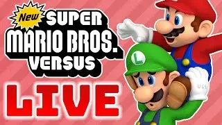 Mario vs Luigi LIVE - New Super Mario Bros DS