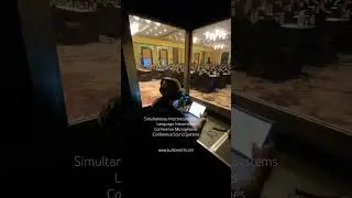 Multilingual Language Interpreter inside a Simultaneous Interpretation Systems Booth for soundcheck