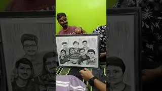 Teacher's Day gifted my sketch work to Sir #art #sketch