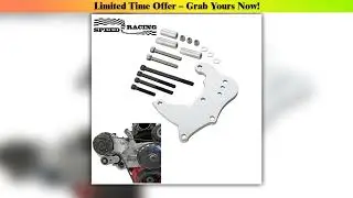 Top Aluminum LS R4 AC Compressor Bracket Accessories For Chevy GMC 19992013 LS LQ LS2 LS3 LS6 For