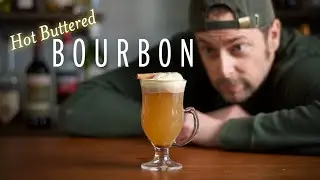 HOT BUTTERED BOURBON - An easy winter warmer!