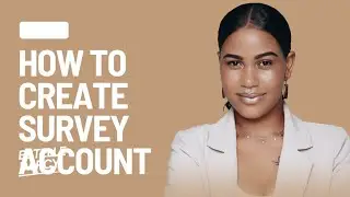 How to create Survey Account