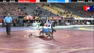 Last Chance Qual 60 KG: Chad Shilson (Minnesota Storm) vs. Matt Kimmel (OCU Stars)
