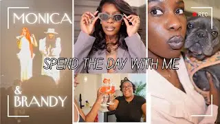 THE PERFECT END TO 2025! MONICA & BRANDY CONCERT ! | CATCH UP & GRWM
